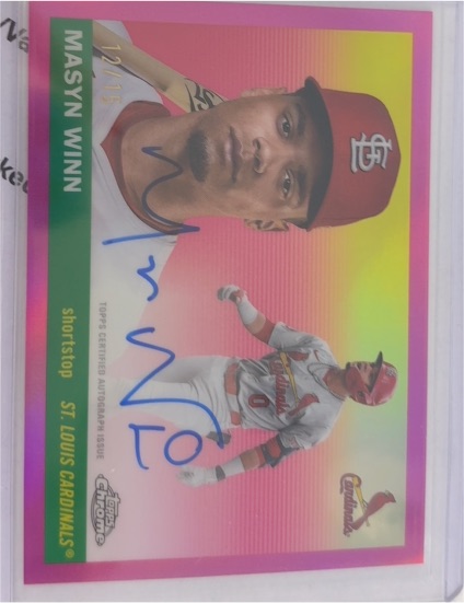 2022 Topps Chrome #12 Masyn Winn — front