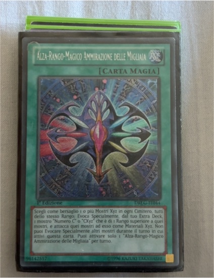 Yu-Gi-Oh! DRLG-IT044 Alza-Rango-Magico Ammirazione Delle Migliaia — front