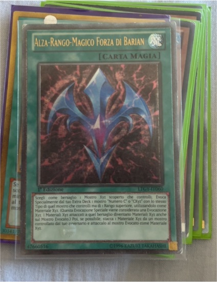 Yu-Gi-Oh! LCG1-IT060 Alza-Rango-Magico Forza di Barian — front