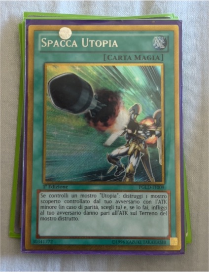 Yu-Gi-Oh! PGD-IT009 Spacca Utopia — front