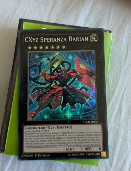 Yu-Gi-Oh! NECH-IT096 CYxz Speranza Barian — front