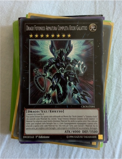 1996 Yu-Gi-Oh! CROS-IT095 Drago Fotonico Armatura Completa Occhi Galattici — front