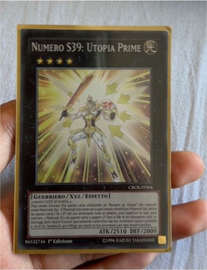2014 Yu-Gi-Oh! CROS-IT094 Numero S39: Utopia Prime — front
