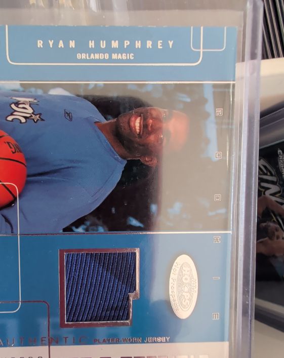 2000 Fleer Ryan Humphrey Authentic Player-Worn Jersey — front