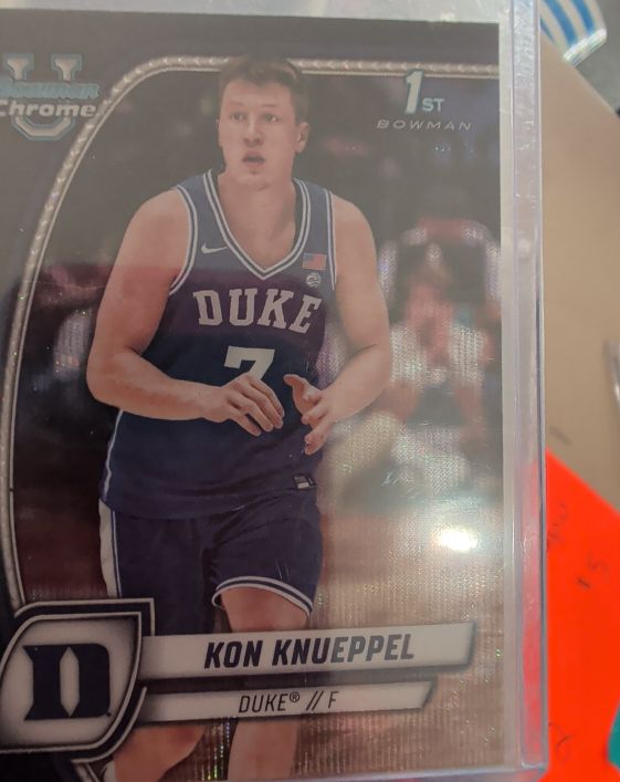 2021 Bowman Chrome #1st Bowman Kon Knueppel — front