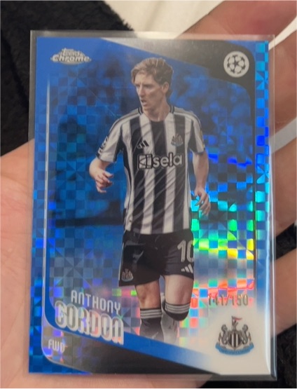2021 Topps Chrome UEFA Champions League #147 Anthony Gordon — front