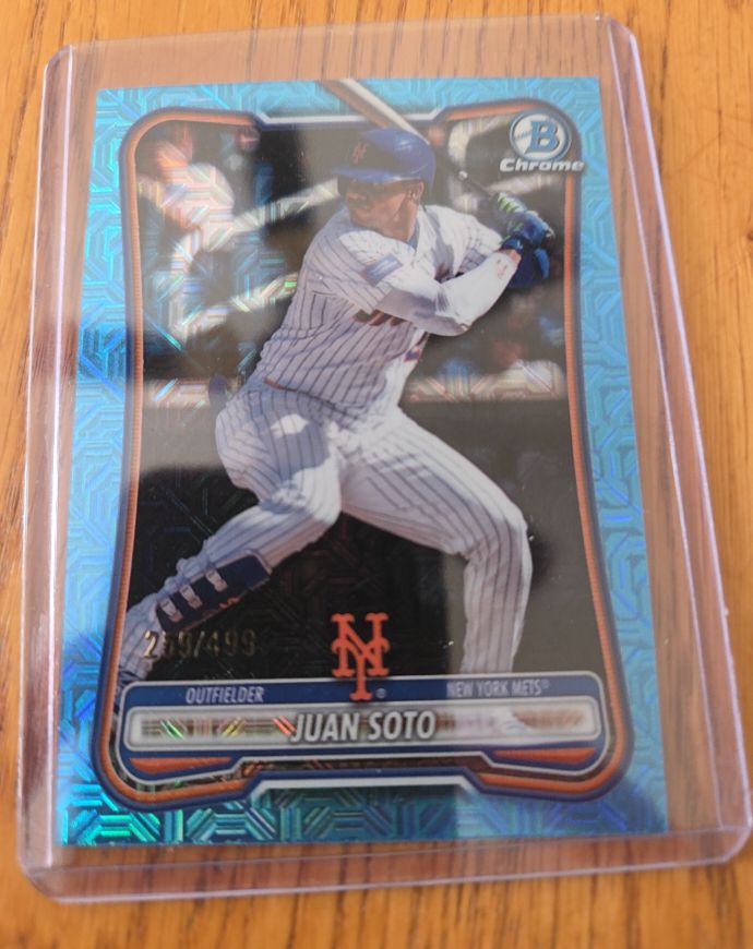 2022 Bowman Chrome #BCP-22 Juan Soto — front