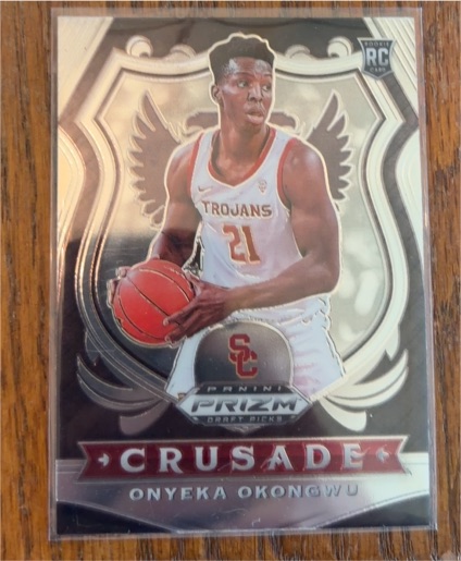 2019 Panini Prizm Draft Picks Crusade #CR-ON Onyeka Okongwu — front