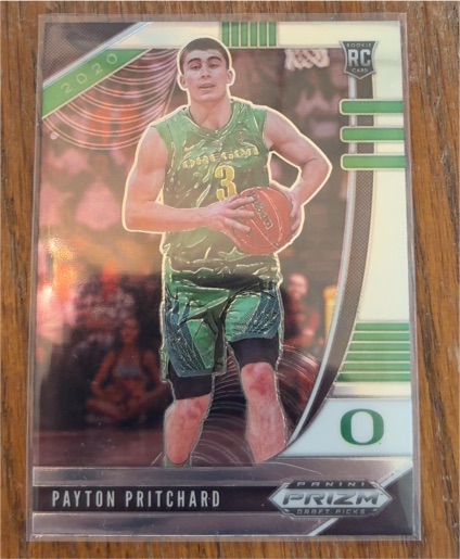 2020 Panini Prizm Draft Picks #3 Payton Pritchard — front