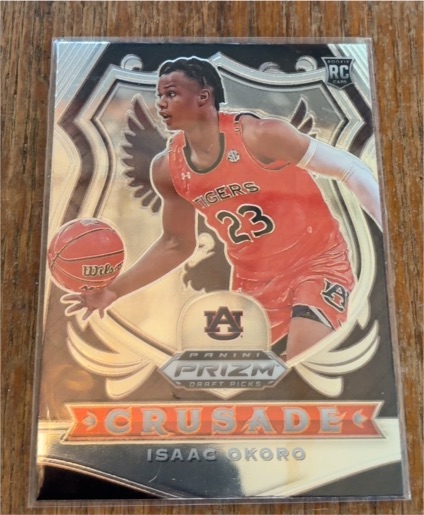 2020 Panini Prizm Draft Picks Crusade #CR-IO Isaac Okoro — front