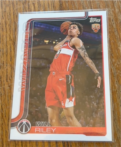 2022 Topps #RC Will Riley — front