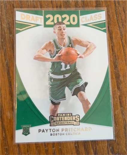 2020 Panini Contenders Basketball #2020 Payton Pritchard — front