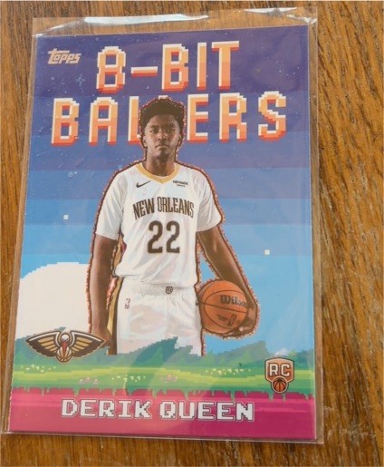 2022 Topps 8-Bit Ballers Derik Queen — front