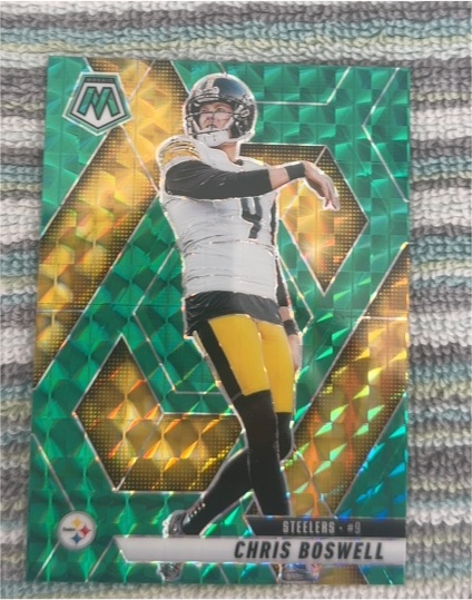 2020 Panini Mosaic #9 Chris Boswell — front