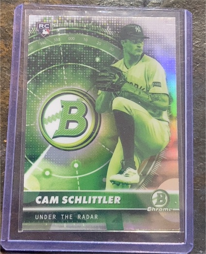 2022 Bowman Chrome Under The Radar #UTR-CS Cam Schlittler — front