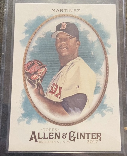 2017 Topps Allen & Ginter Martinez — front