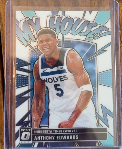 2020 Donruss Optic My House #MYH-1 Anthony Edwards — front