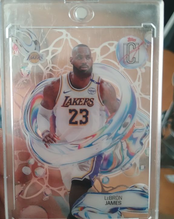 2021 Panini Donruss Optic #23 LeBron James — front
