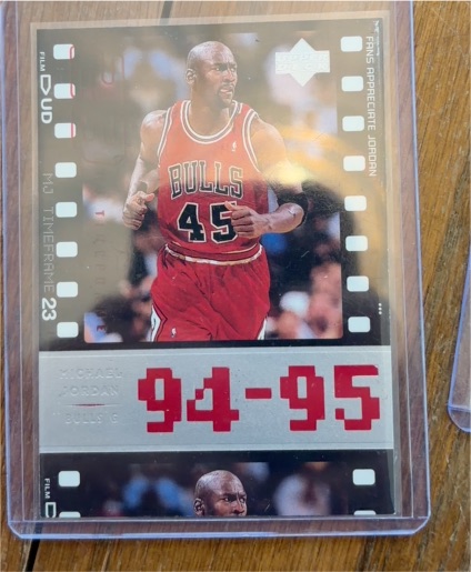 1995 Upper Deck MJ Timeframe #23 Michael Jordan — front