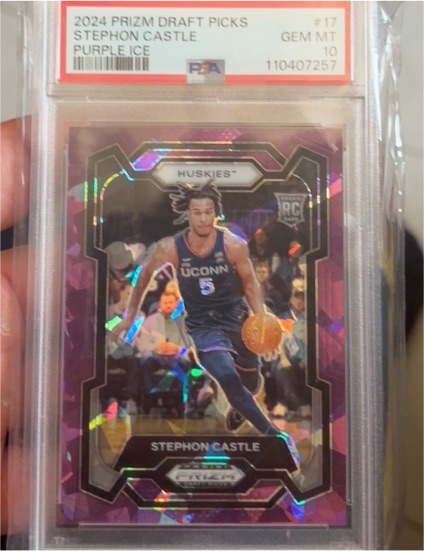 2024 Panini Prizm Draft Picks #17 Stephon Castle — front