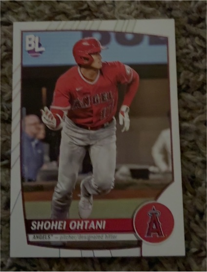 2021 Bowman #BL-1 Shohei Ohtani — front
