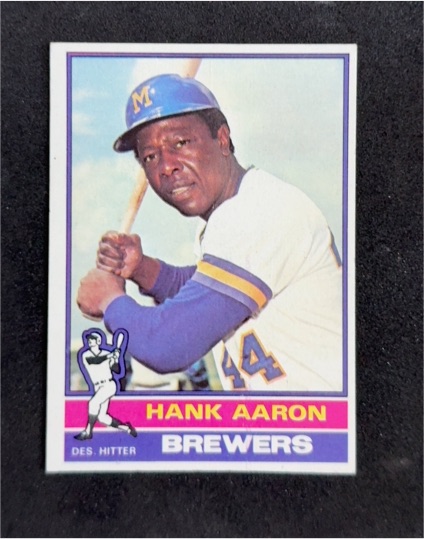 1980 Topps #300 Hank Aaron — front