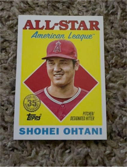 2022 Topps 35th Anniversary All-Star American League #AL-1 Shohei Ohtani — front