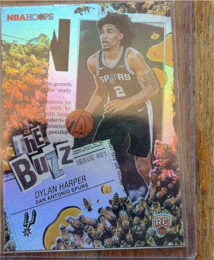 2022 NBA Hoops The Buzz Issue #01 Dylan Harper — front