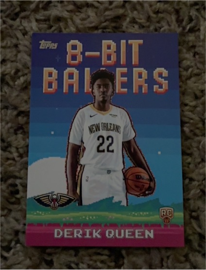 2021 Topps 8-Bit Ballers Derik Queen — front