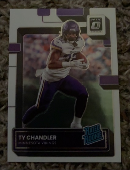 2021 Donruss Optic #204 Ty Chandler — front