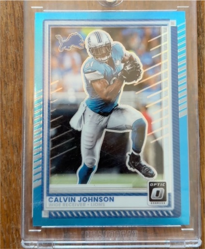 2014 Donruss Optic #81 Calvin Johnson — front