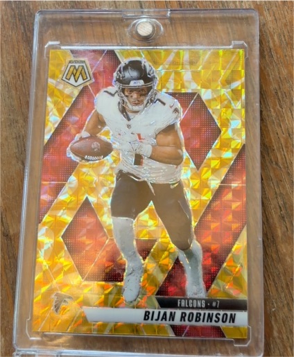 2023 Panini Mosaic #7 Bijan Robinson — front