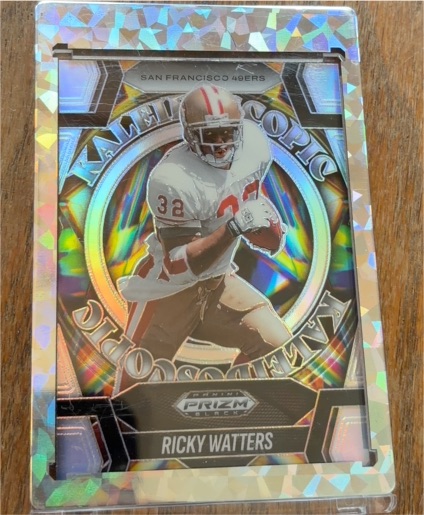 1997 Panini Prizm Kaleidoscopic Ricky Watters — front