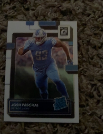 2021 Donruss Optic #203 Josh Paschal — front