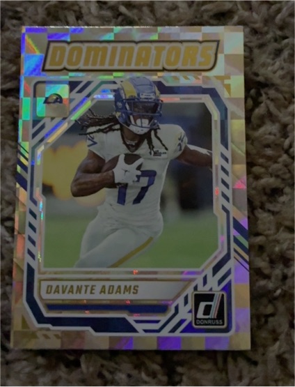 2022 Donruss Dominators #D-17 Davante Adams — front