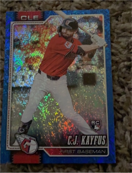 2021 Topps #473 C.J. Kayfus — front