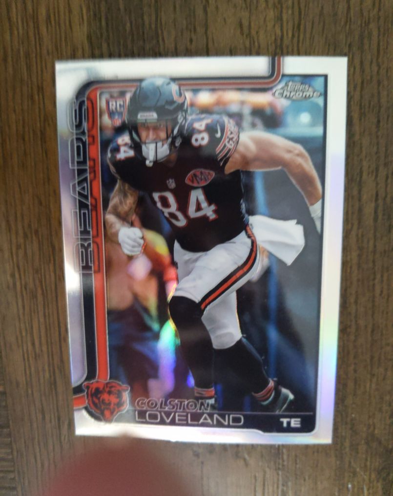 2022 Topps Chrome #RC Colston Loveland — front
