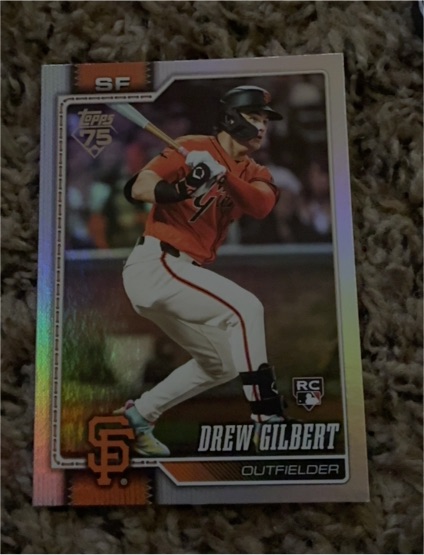 2023 Topps 75 #SF Drew Gilbert — front