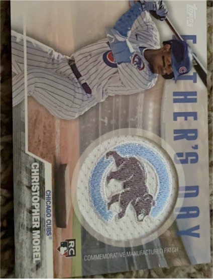 2022 Topps Father's Day #FTH-1 Christopher Morel — front