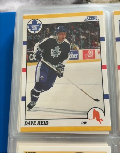 1990 Score #79 Dave Reid — front