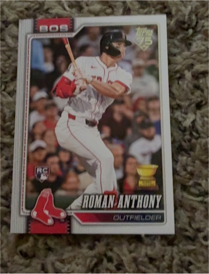 2021 Topps #805 Roman Anthony — front