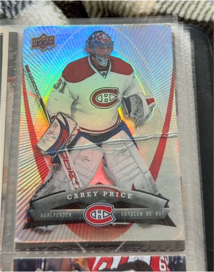 2007 Upper Deck Carey Price — front