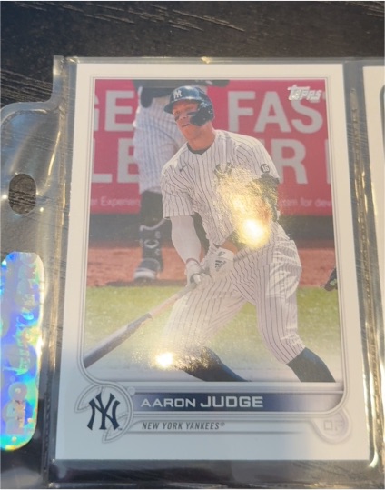 2022 Topps #1 Aaron Judge — front