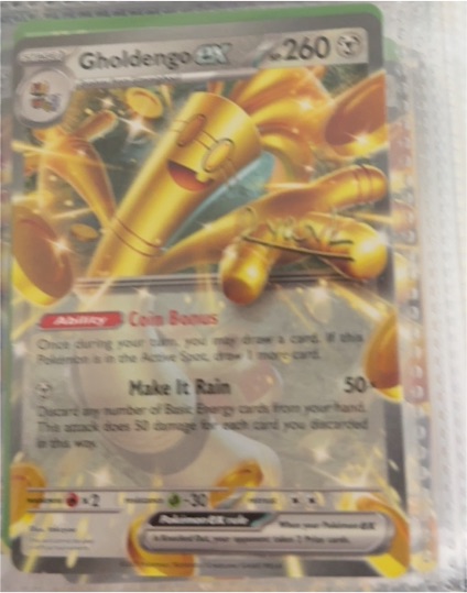 2023 Pokémon Scarlet & Violet #193 Gholdengo EX — front