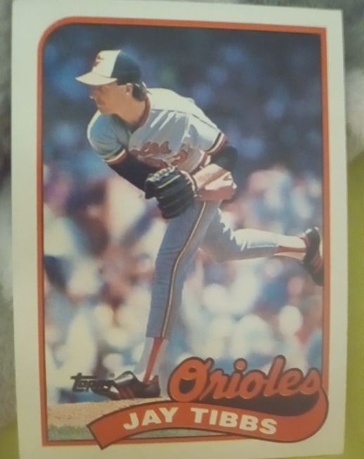 1987 Topps #350 Jay Tibbs — front