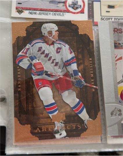 1996 Upper Deck Artifacts #A7 Mark Messier — front