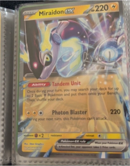 2023 Pokémon SV147 Miraidon EX — front