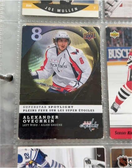 2006 Upper Deck #8 Alexander Ovechkin — front