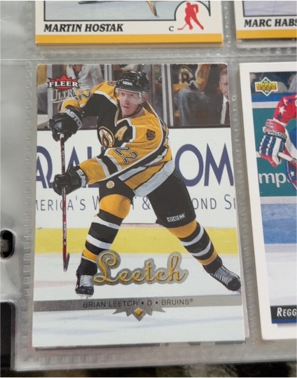 1995 Fleer Ultra #42 Brian Leetch — front