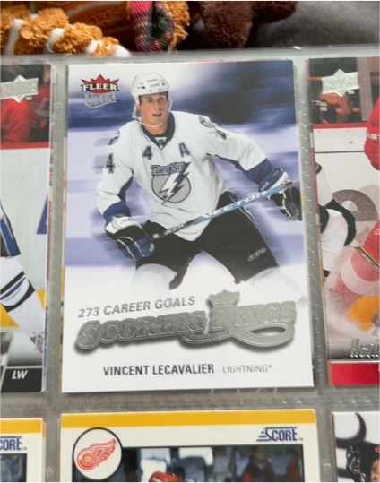 2001 Fleer Ultra #273 Vincent Lecavalier — front